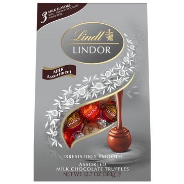 Lindt Lindor Assorted Milk Chocolate Candy, 12.7oz