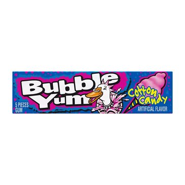 BUBBLE YUM Cotton Candy Flavored Gum, 1.4oz