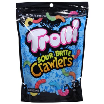 Trolli Sour Brite Crawler Gummy Candy, 14oz