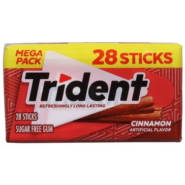 Trident Cinnamon Gum, 28-Piece