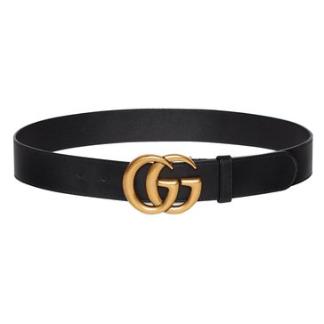 Gucci Leather Belt With Double G Buckle