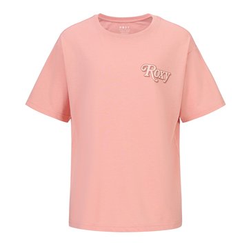 Roxy Little Girls' Wavy Daze Oversized Graphic Tee