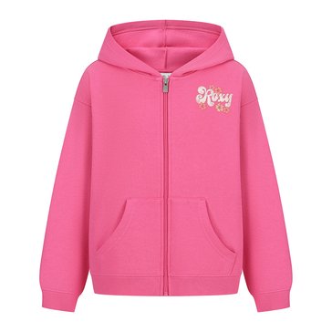 Roxy Big Girls' Palm Oversized Full Zip Hoodie