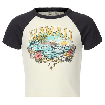 Roxy Big Girls' Hawaii Raglan Graphic Tee