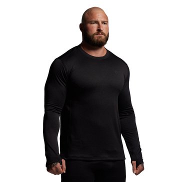 Born Primitive Men's Outdoor Quiver Grid Fleece Thermal Crew Top