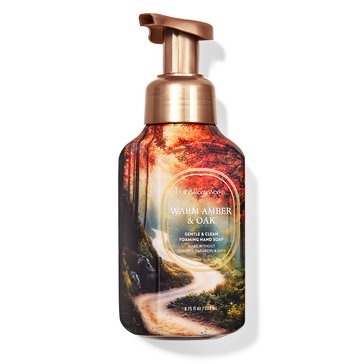 Bath & Body Works Warm Amber/Oak Foaming Soap