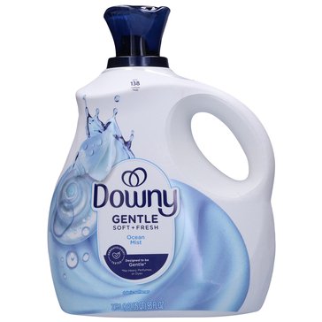 Downy Gentle Soft and Fresh Liquid Fabric Softener, Ocean Mist