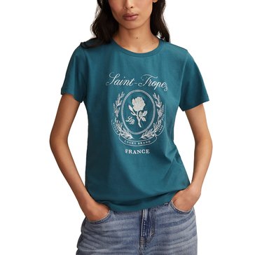 Lucky Brand Women's Saint Tropez Crew Tee