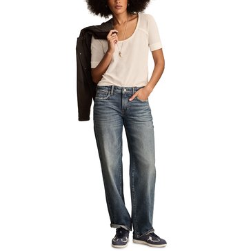 Lucky Brand Women's Baggy Jeans