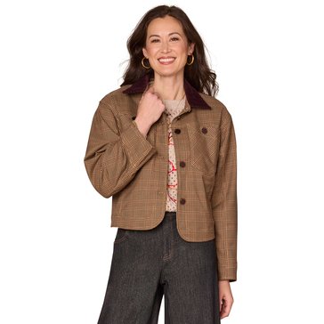Democracy Women's Plaid Jacket