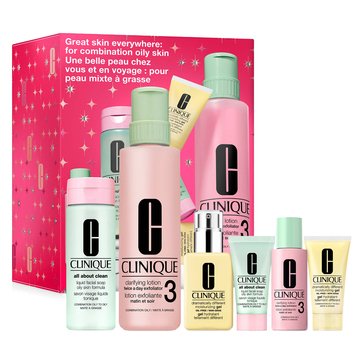 Clinique Great Skin Everywhere for Combination Oily Skin Set