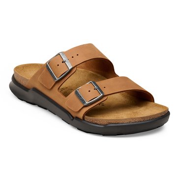 Birkenstock Men's Arizona Crosstown Oiled Leather Sandal, Regular Fit