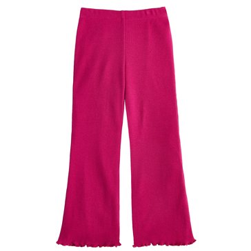 Liberty & Valor Toddler Girls' Flare Ribbed Leggings