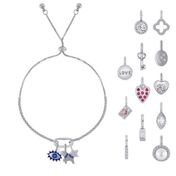 Charm Bar Tennis Bolo Bracelet 12-Day Advent Set