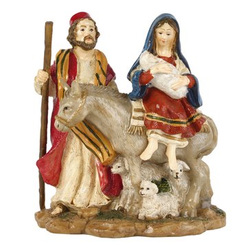 Fitz and Floyd The Journey Nativity Musical Figurine