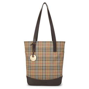 Burberry Haymarket Check Pocket Shoulder Bag