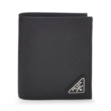 Prada Black Saffiano Bifold Wallet
