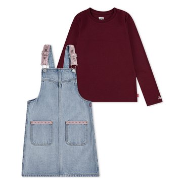 Levi's Toddler Girls' Western Skirtall Set