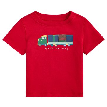 Wanderling Baby Boys' Short Sleeve Special Delivery Tee