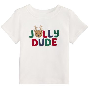 Wanderling Baby Boys' Short Sleeve Jolly Dude Tee