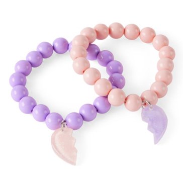 Carter's Toddler Girls' Heart BFF Bracelet, 2-Pack