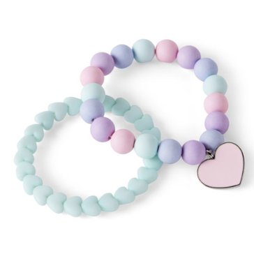 Carter's Toddler Girls' Heart Bracelet, 2-Pack