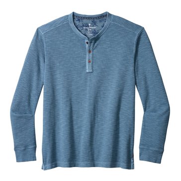 Tommy Bahama Men's Port Oasis Henley Long Sleeve Shirt