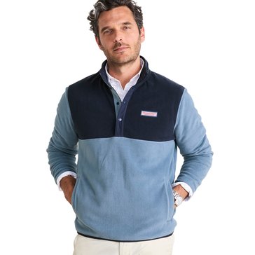 Vineyard Vines Men's Harbor Fleece Quarter Snap Jacket