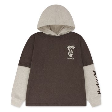 Hurley Big Boys' GFX Twofer Hoodie