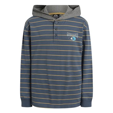 Quiksilver Big Boys' Rugby Hooded Polo Shirt