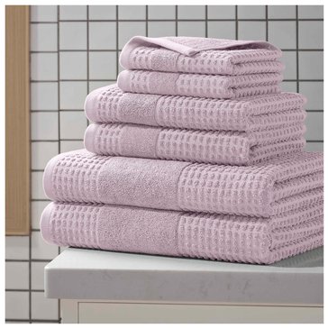 Martex Sculpted Cotton 6-Piece Towel Set