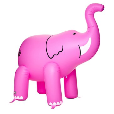 HKS Global Resource Ginormous Pink Elephant Yard Sprinkler