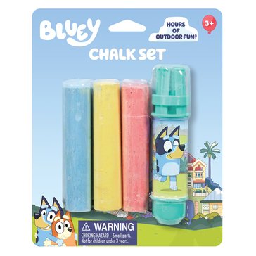 Bluey 3-Piece Chalk Set