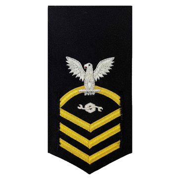 Vanguard Rate E-7 Female Van Chief Construction Mech Rating Badge