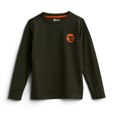 Blue Heritage Little Boys' Gorilla Long Sleeve Tee