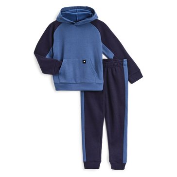 Tony Hawk Little Boys' Color Block Fleece Set, 2-Piece