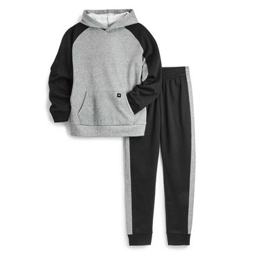 Tony Hawk Big Boys' Color Block 2-Piece Fleece Set