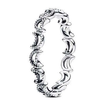 Pandora Moments Moon Ring