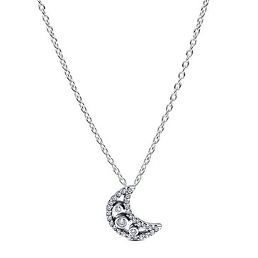 Pandora Moments Moon Pendent Necklace