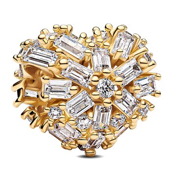 Pandora Moments Sparkling Heart Charm
