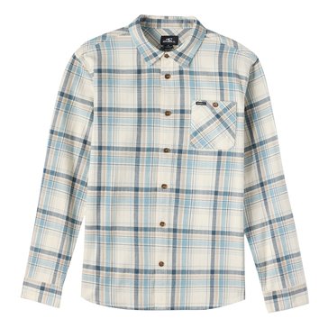 O'Neill Big Boys' Redmond Plaid Flannel Shirt