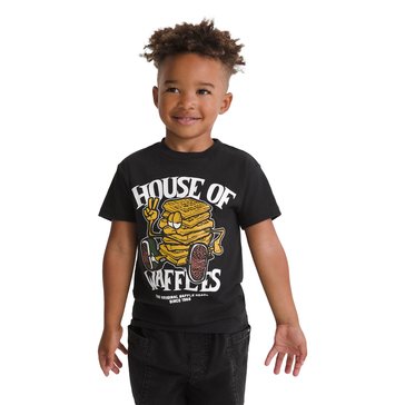Vans Little Boys' Short Sleeve Waffle House Tee 