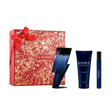 Carolina Herrera Bad Boy Cobalt 3-Piece Set