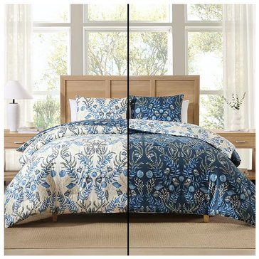 Harbor Home Morgan Reversible 5-Piece Comforter Set