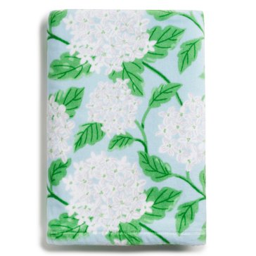 Caro Home Hydrangea Print Bath Towel