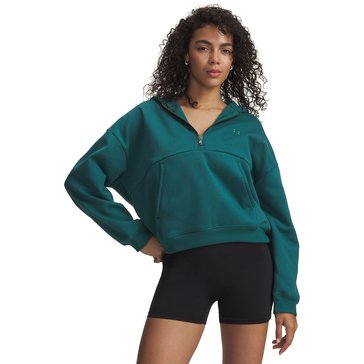 Under Armour Women's Icon Fleece Half Zip Hoodie