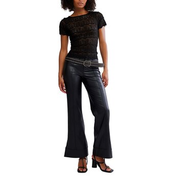 Free People Women's Angelina Lace Tee