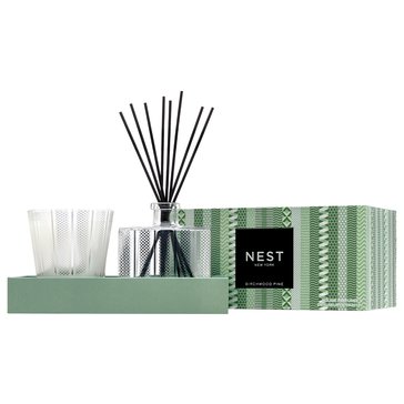 NEST New York Birchwood Pine Candle and Diffuser Set