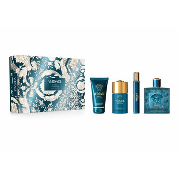 Versace Eros Eau De Toilette 4-Piece Set