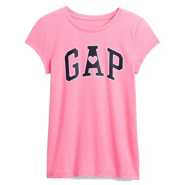 Gap Big Girls' Shades Of Pink Logo Tee